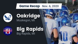 Recap: Oakridge  vs. Big Rapids  2020