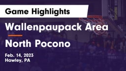 Wallenpaupack Area  vs North Pocono  Game Highlights - Feb. 14, 2023