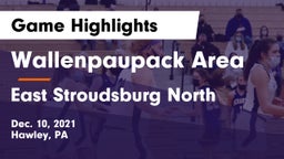 Wallenpaupack Area  vs East Stroudsburg North  Game Highlights - Dec. 10, 2021