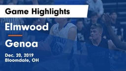Elmwood  vs Genoa  Game Highlights - Dec. 20, 2019