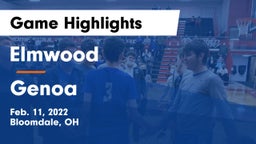 Elmwood  vs Genoa  Game Highlights - Feb. 11, 2022