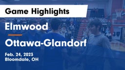 Elmwood  vs Ottawa-Glandorf  Game Highlights - Feb. 24, 2023