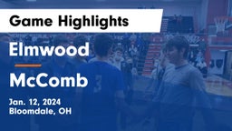 Elmwood  vs McComb  Game Highlights - Jan. 12, 2024