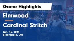 Elmwood  vs Cardinal Stritch  Game Highlights - Jan. 16, 2024
