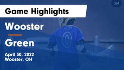 Wooster  vs Green  Game Highlights - April 30, 2022