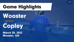 Wooster  vs Copley  Game Highlights - March 30, 2023