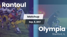 Matchup: Rantoul  vs. Olympia  2017