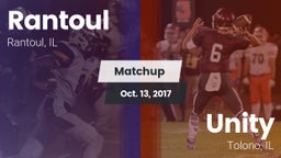 Matchup: Rantoul  vs. Unity  2017
