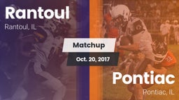 Matchup: Rantoul  vs. Pontiac  2017