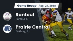 Recap: Rantoul  vs. Prairie Central  2018