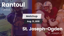 Matchup: Rantoul  vs. St. Joseph-Ogden  2018