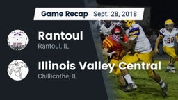 Recap: Rantoul  vs. Illinois Valley Central  2018