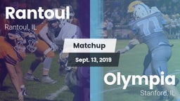 Matchup: Rantoul  vs. Olympia  2019
