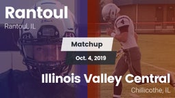 Matchup: Rantoul  vs. Illinois Valley Central  2019