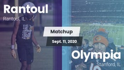 Matchup: Rantoul  vs. Olympia  2020
