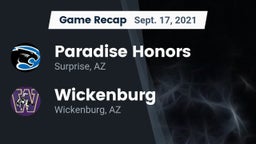 Recap: Paradise Honors  vs. Wickenburg  2021