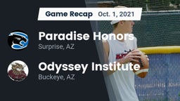 Recap: Paradise Honors  vs. Odyssey Institute 2021