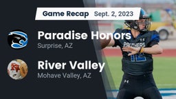Recap: Paradise Honors  vs. River Valley  2023