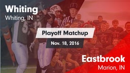 Matchup: Whiting  vs. Eastbrook  2016