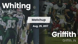 Matchup: Whiting  vs. Griffith  2017
