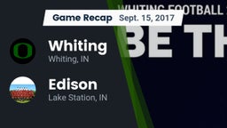 Recap: Whiting  vs. Edison  2017