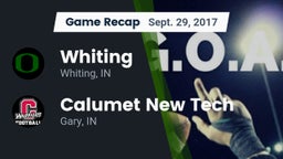 Recap: Whiting  vs. Calumet New Tech  2017