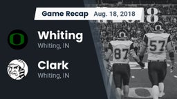 Recap: Whiting  vs. Clark  2018