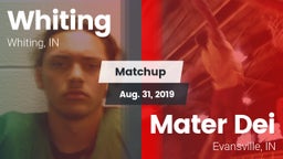Matchup: Whiting  vs. Mater Dei  2019