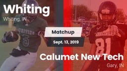 Matchup: Whiting  vs. Calumet New Tech  2019