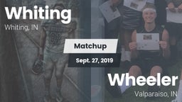 Matchup: Whiting  vs. Wheeler  2019