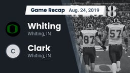 Recap: Whiting  vs. Clark  2019