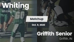 Matchup: Whiting  vs. Griffith Senior  2020