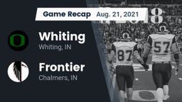 Recap: Whiting  vs. Frontier  2021