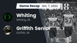 Recap: Whiting  vs. Griffith Senior  2022