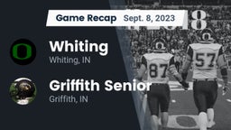 Recap: Whiting  vs. Griffith Senior  2023