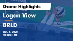 Logan View  vs BRLD Game Highlights - Oct. 6, 2020