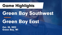 Green Bay Southwest  vs Green Bay East  Game Highlights - Oct. 20, 2022