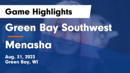 Green Bay Southwest  vs Menasha  Game Highlights - Aug. 31, 2023