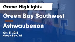 Green Bay Southwest  vs Ashwaubenon  Game Highlights - Oct. 5, 2023