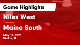 Niles West  vs Maine South  Game Highlights - May 11, 2023