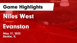 Niles West  vs Evanston  Game Highlights - May 17, 2023