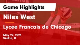 Niles West  vs Lycee Francais de Chicago Game Highlights - May 22, 2023