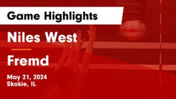 Niles West  vs Fremd  Game Highlights - May 21, 2024