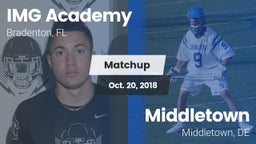 Matchup: IMG Academy vs. Middletown  2018