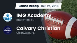 Recap: IMG Academy vs. Calvary Christian  2018