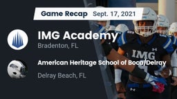 Recap: IMG Academy vs. American Heritage School of Boca/Delray 2021