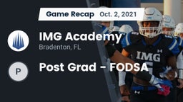 Recap: IMG Academy vs. Post Grad - FODSA 2021