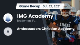 Recap: IMG Academy vs. Ambassadors Christian Academy 2021