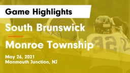 South Brunswick  vs Monroe Township  Game Highlights - May 26, 2021