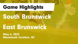 South Brunswick  vs East Brunswick Game Highlights - May 6, 2022